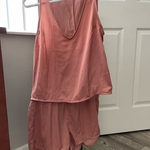 Up West pink pajama set